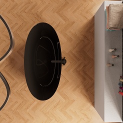 Frank Акриловая ванна 170x81 F6123 black – фотография-3